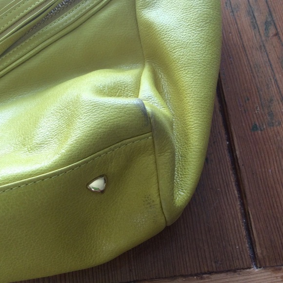 Botkier Yellow Trigger Satchel Bag - Picture 4 of 9